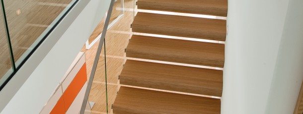 escalier bambou